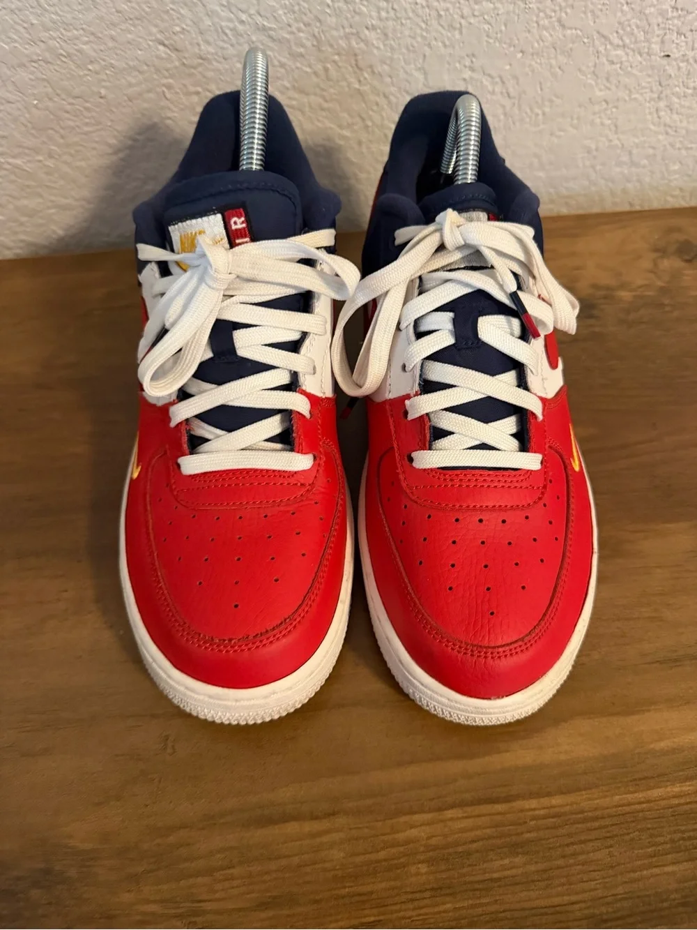 Nike Air Force 1 Shoes Unisex Kids 7Y GS Independence Day Low Top 820438-603